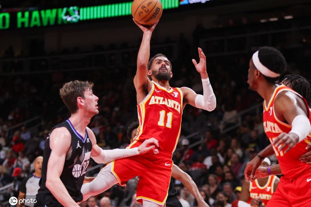 奥孔古27+12杨23+15乔治空砍35分 老鹰送爵士9连败